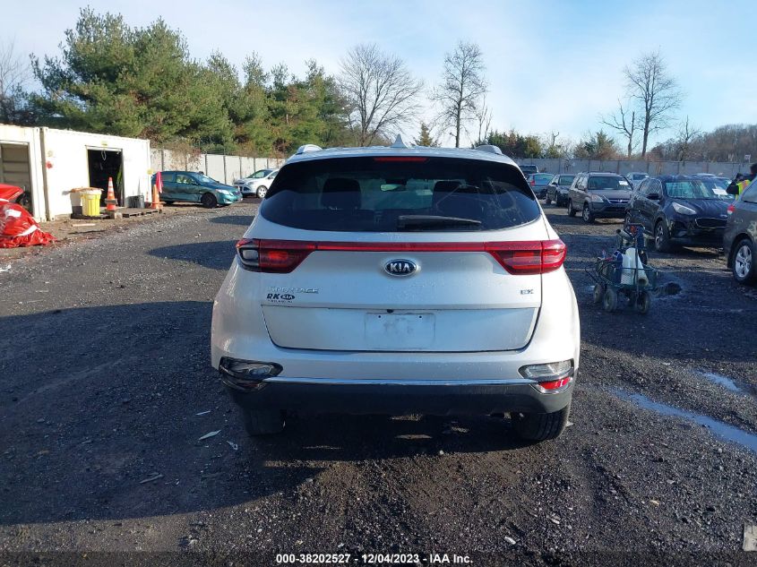 2021 Kia Sportage Ex VIN: KNDPNCAC7M7854488 Lot: 38202527