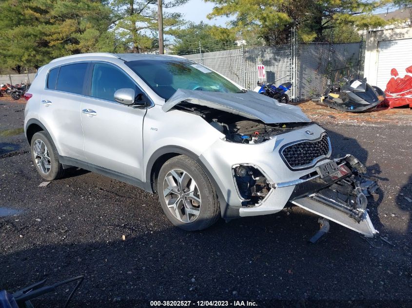 2021 Kia Sportage Ex VIN: KNDPNCAC7M7854488 Lot: 38202527