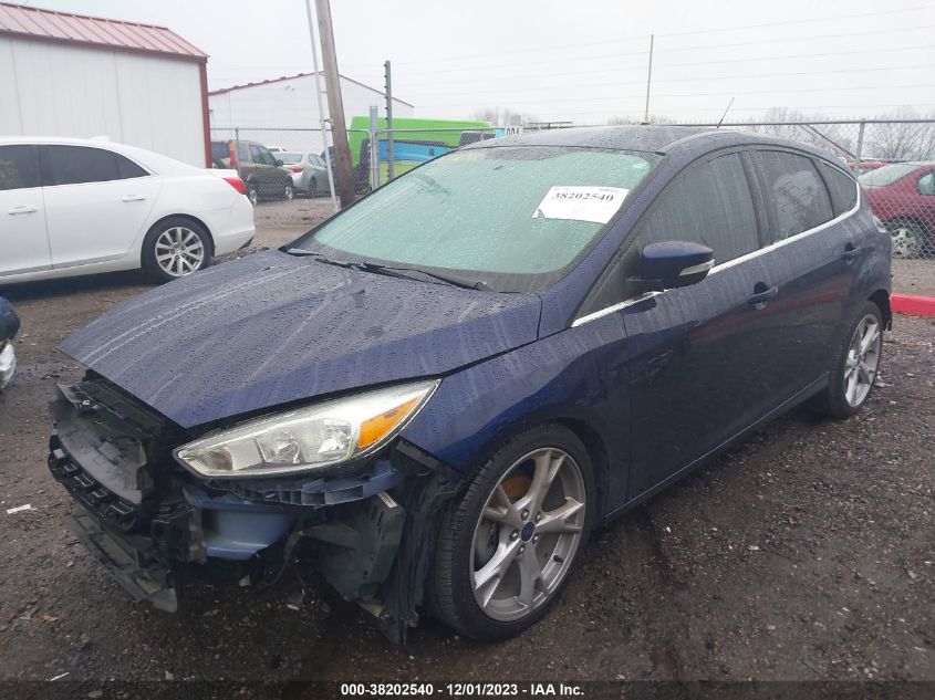 2016 Ford Focus Titanium VIN: 1FADP3N2XGL246609 Lot: 38202540