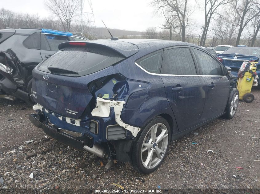 2016 Ford Focus Titanium VIN: 1FADP3N2XGL246609 Lot: 38202540