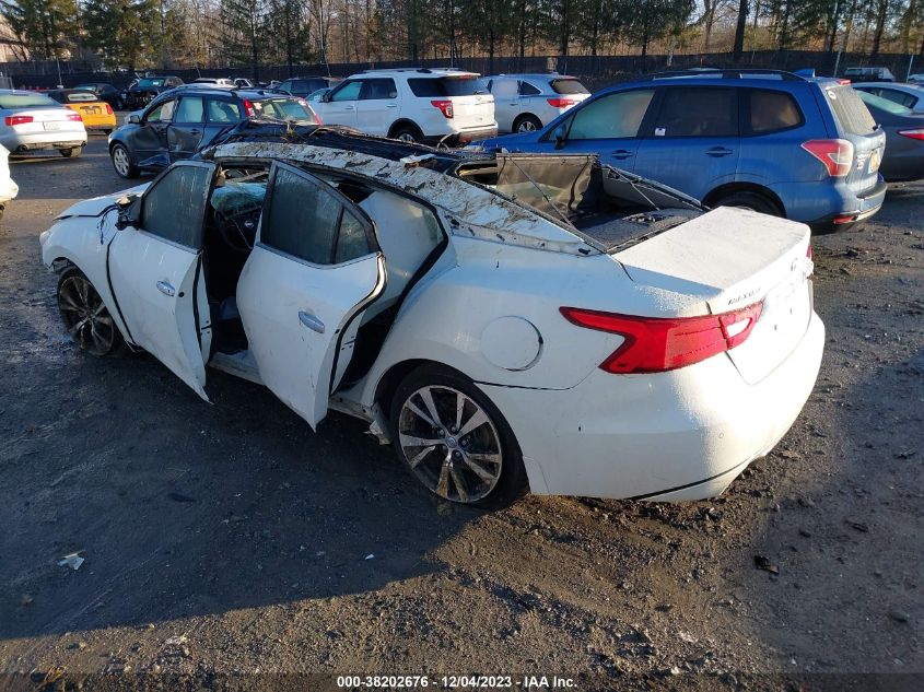 2018 Nissan Maxima 3.5 Platinum/3.5 S/3.5 Sl/3.5 Sr/3.5 Sv VIN: 1N4AA6AP1JC379791 Lot: 38202676