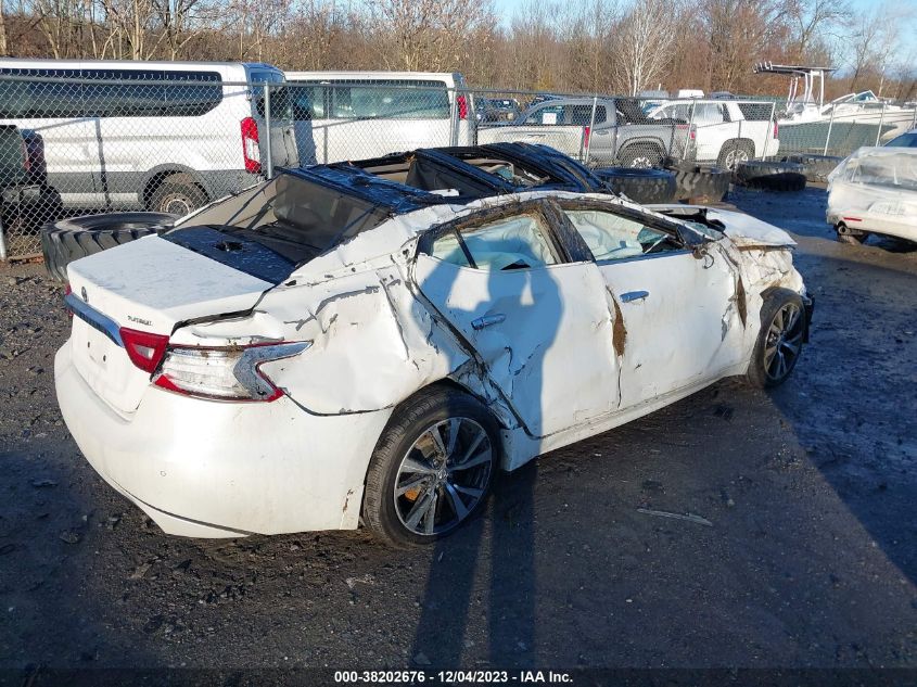 2018 Nissan Maxima 3.5 Platinum/3.5 S/3.5 Sl/3.5 Sr/3.5 Sv VIN: 1N4AA6AP1JC379791 Lot: 38202676