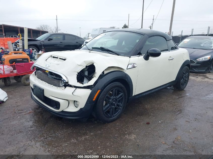 2013 Mini Coupe Cooper S VIN: WMWSX3C51DT466597 Lot: 38202699