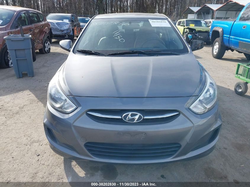 2015 Hyundai Accent Gls VIN: KMHCT4AE1FU850142 Lot: 38202830