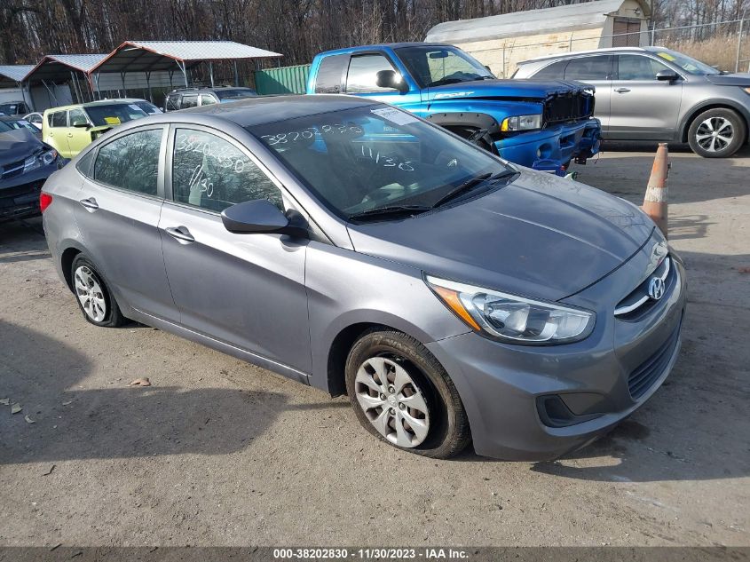 2015 Hyundai Accent Gls VIN: KMHCT4AE1FU850142 Lot: 38202830