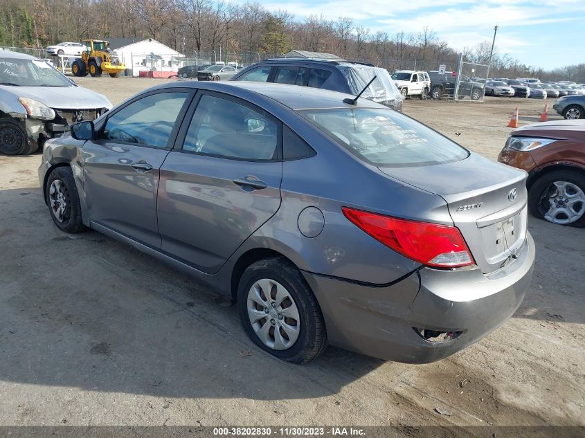 2015 Hyundai Accent Gls VIN: KMHCT4AE1FU850142 Lot: 38202830