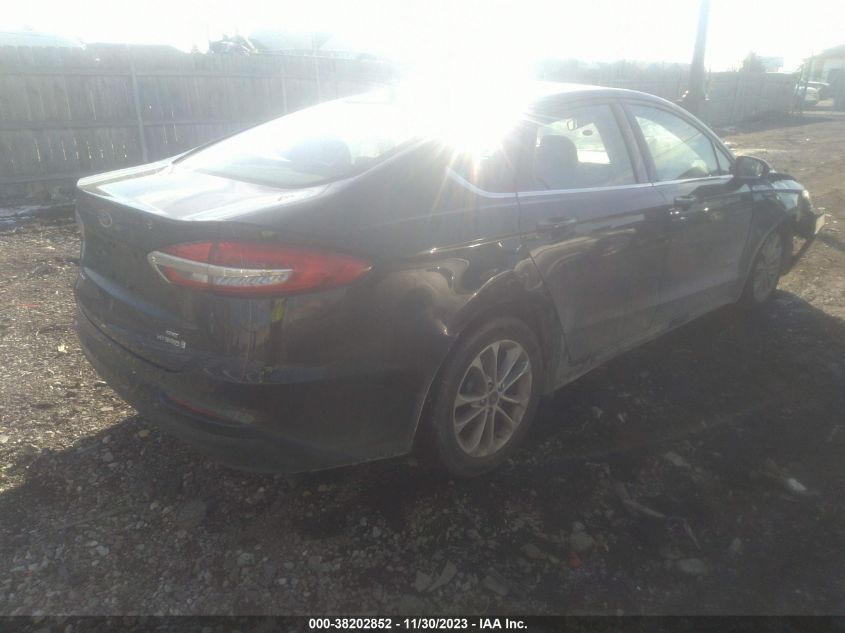 3FA6P0LU8KR214716 2019 Ford Fusion Hybrid Se