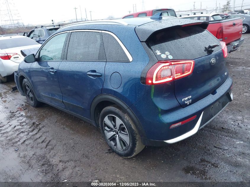 KNDCB3LC8H5047077 2017 Kia Niro Lx