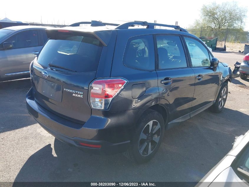 2017 Subaru Forester 2.5I Premium VIN: JF2SJAEC2HH804619 Lot: 38203090