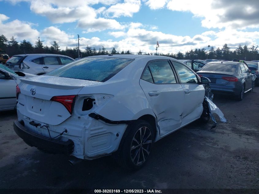 2017 Toyota Corolla Se VIN: 2T1BURHE1HC758545 Lot: 38203169