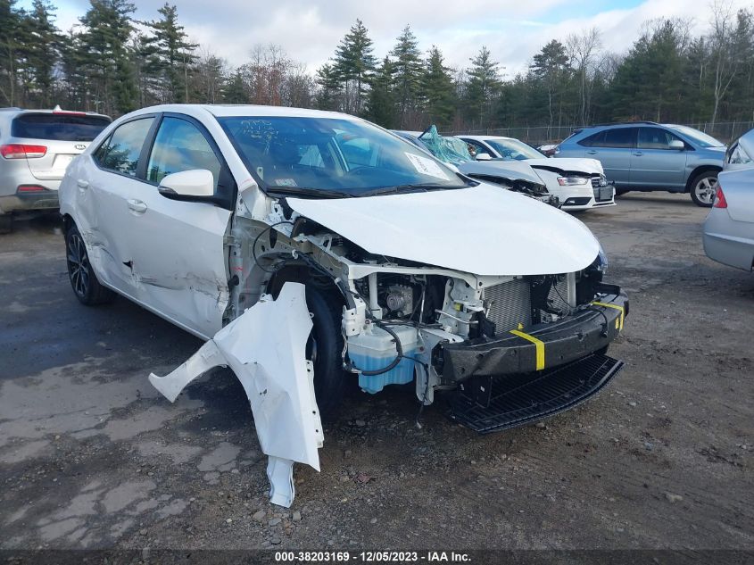 2017 Toyota Corolla Se VIN: 2T1BURHE1HC758545 Lot: 38203169