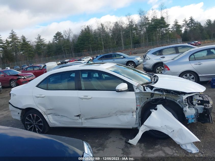 2017 Toyota Corolla Se VIN: 2T1BURHE1HC758545 Lot: 38203169