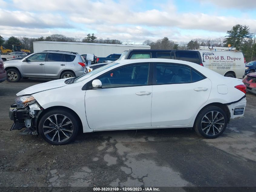 2017 Toyota Corolla Se VIN: 2T1BURHE1HC758545 Lot: 38203169