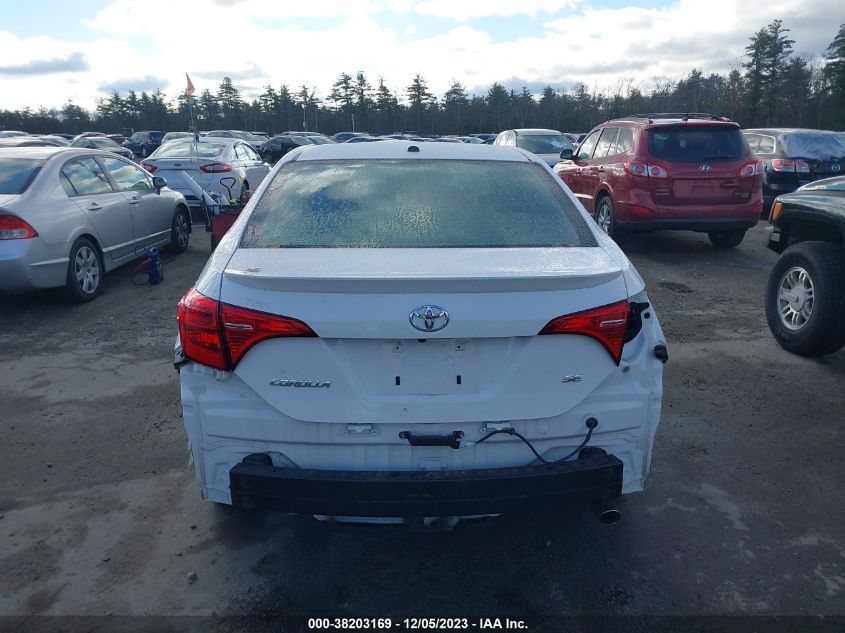 2017 Toyota Corolla Se VIN: 2T1BURHE1HC758545 Lot: 38203169