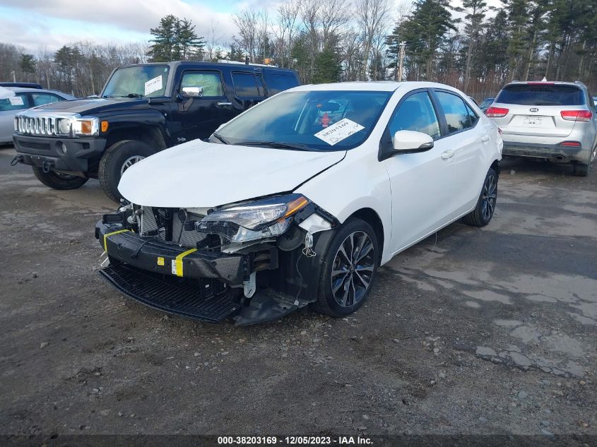 2017 Toyota Corolla Se VIN: 2T1BURHE1HC758545 Lot: 38203169