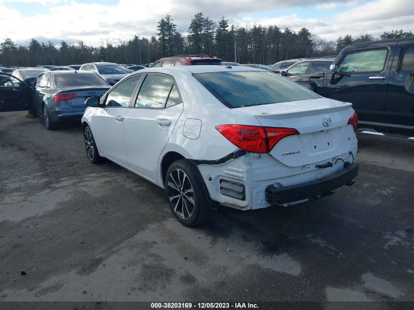 2017 Toyota Corolla Se VIN: 2T1BURHE1HC758545 Lot: 38203169