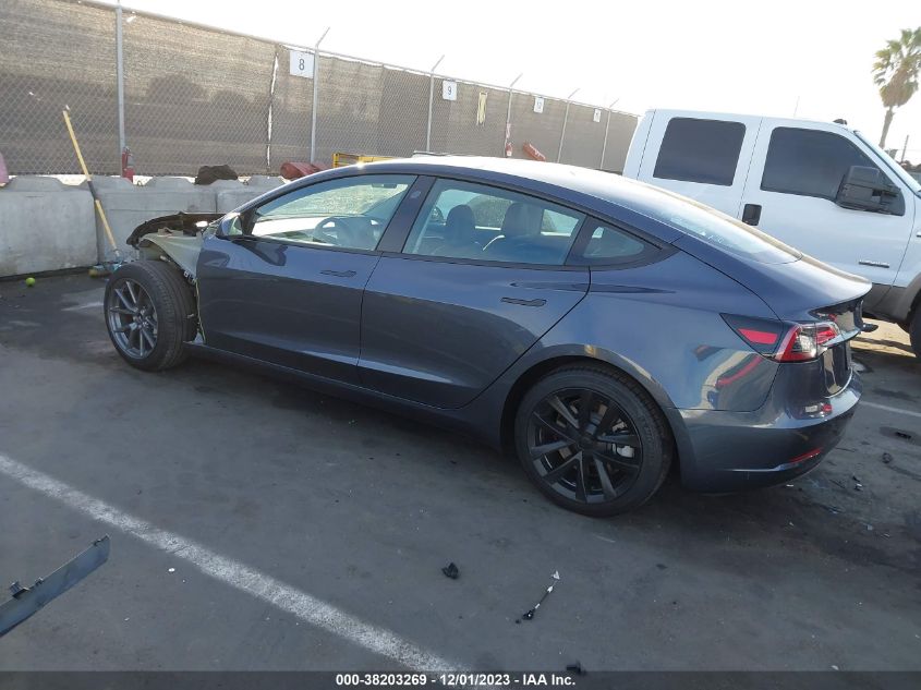 2023 Tesla Model 3 Rear-Wheel Drive VIN: 5YJ3E1EA4PF616804 Lot: 38203269