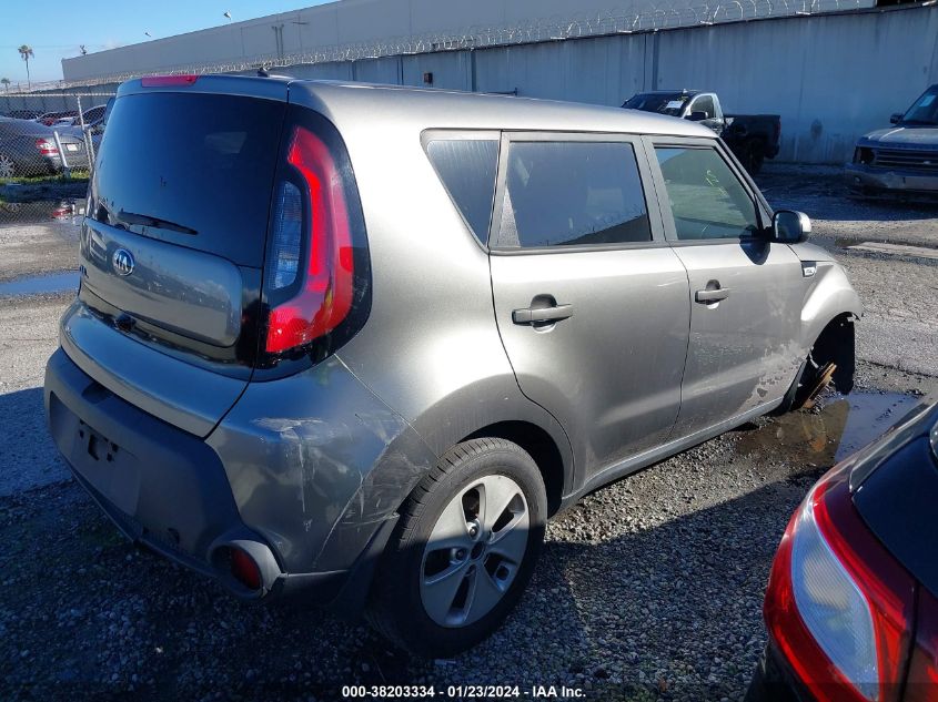 2016 Kia Soul VIN: KNDJN2A20G7333642 Lot: 38203334