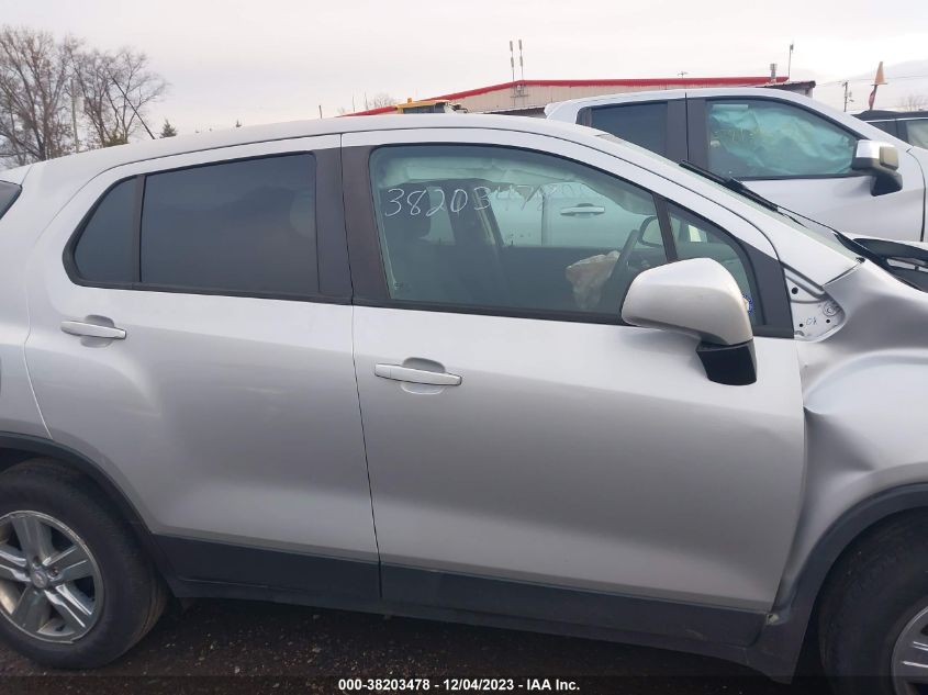 2019 Chevrolet Trax Ls VIN: 3GNCJKSB2KL384493 Lot: 38203478