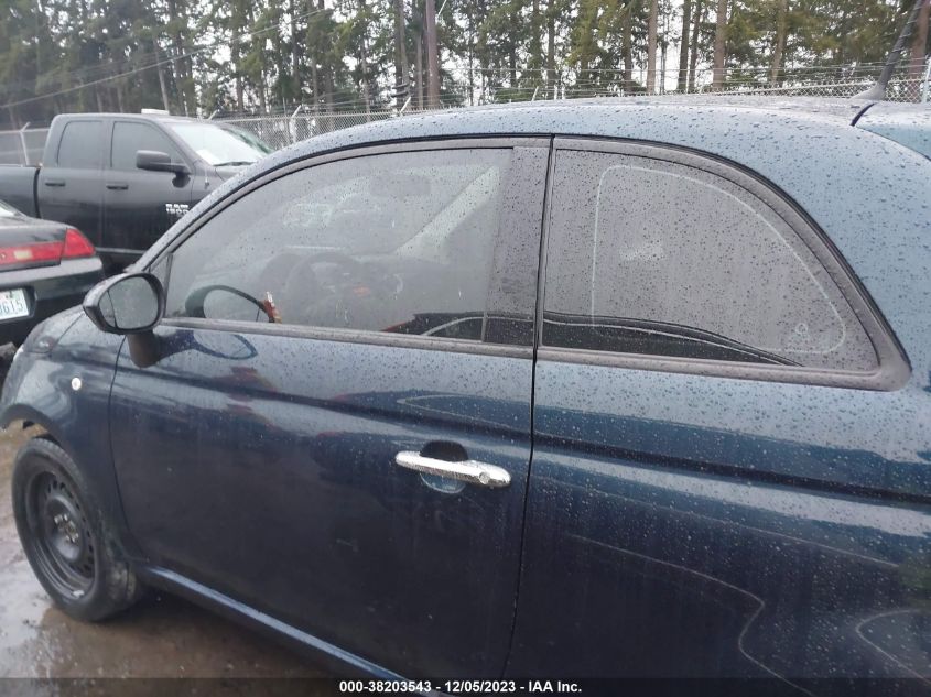 2015 Fiat 500 Pop VIN: 3C3CFFAR3FT513920 Lot: 38203543