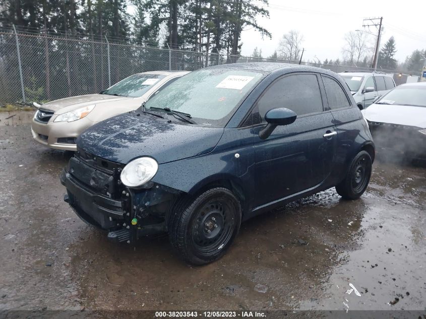 2015 Fiat 500 Pop VIN: 3C3CFFAR3FT513920 Lot: 38203543