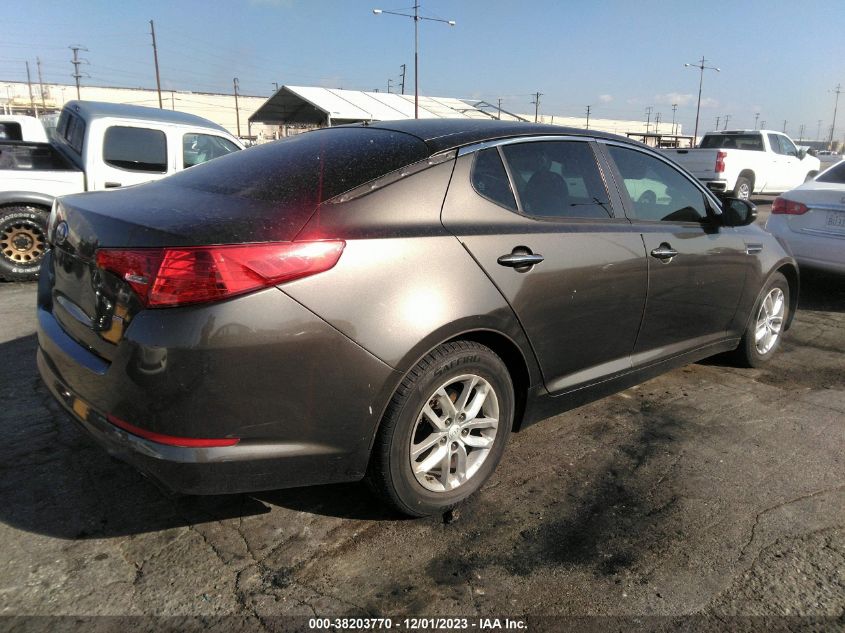 5XXGM4A76DG180160 2013 Kia Optima Lx