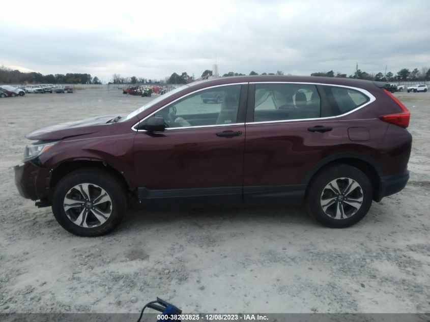 2019 Honda Cr-V Lx VIN: 2HKRW6H32KH223847 Lot: 38203825