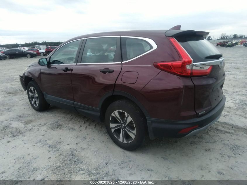 2019 Honda Cr-V Lx VIN: 2HKRW6H32KH223847 Lot: 38203825