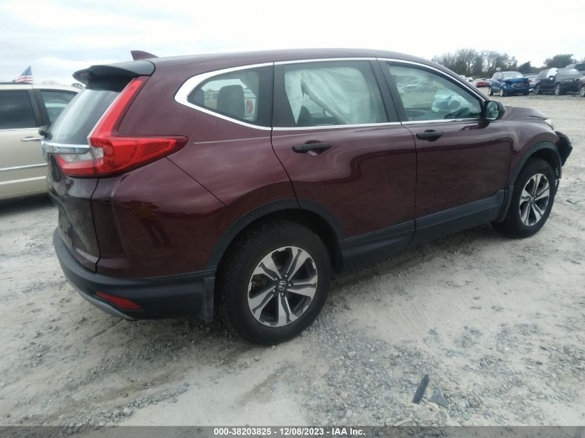 2019 Honda Cr-V Lx VIN: 2HKRW6H32KH223847 Lot: 38203825