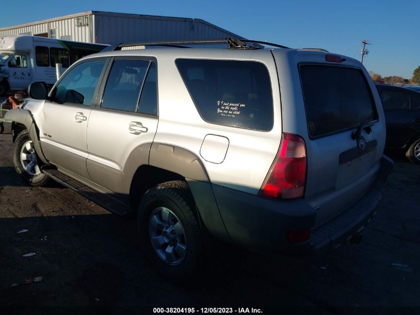 2003 Toyota 4Runner Sr5 VIN: JTEBU14R930006035 Lot: 38204195