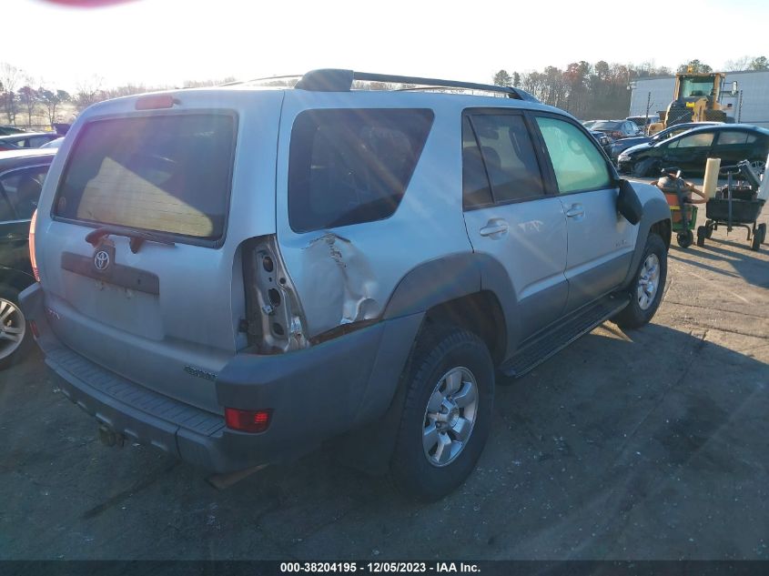 2003 Toyota 4Runner Sr5 VIN: JTEBU14R930006035 Lot: 38204195