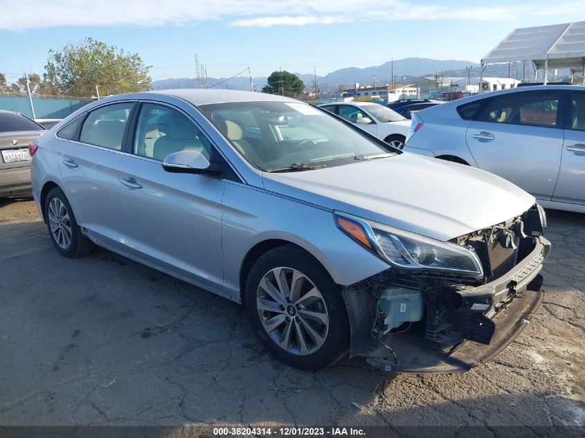 2016 Hyundai Sonata Sport VIN: 5NPE34AF4GH404908 Lot: 38204314