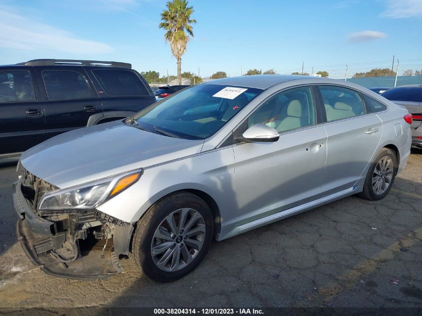 2016 Hyundai Sonata Sport VIN: 5NPE34AF4GH404908 Lot: 38204314