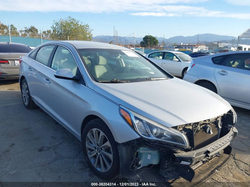 2016 Hyundai Sonata Sport VIN: 5NPE34AF4GH404908 Lot: 38204314