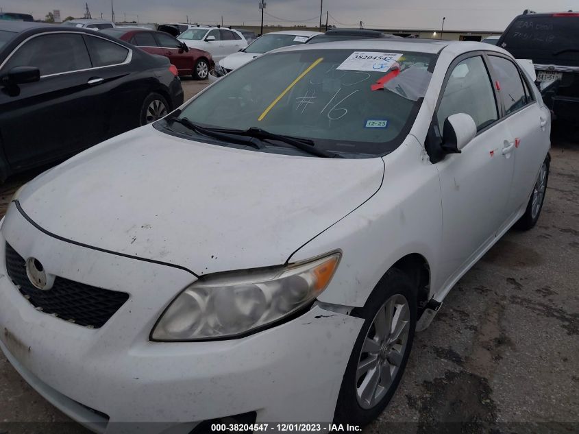 2010 Toyota Corolla Xle VIN: 2T1BU4EE2AC509748 Lot: 38204547