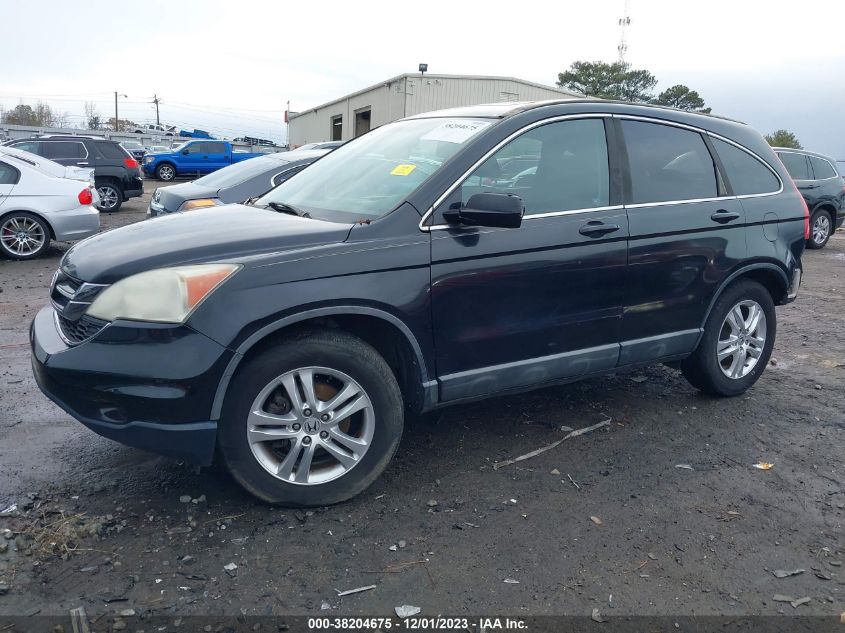 2010 Honda Cr-V Ex-L VIN: 5J6RE3H72AL008834 Lot: 38204675