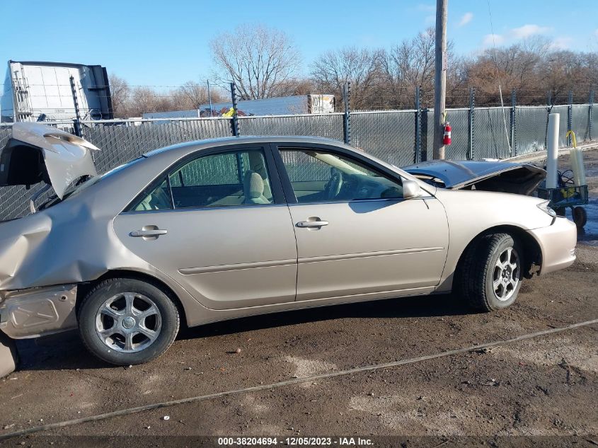 2003 Toyota Camry Xle/Se/Le VIN: 4T1BF32K034563100 Lot: 38204694