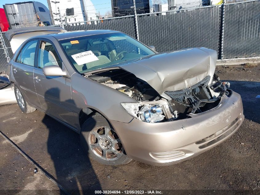 2003 Toyota Camry Xle/Se/Le VIN: 4T1BF32K034563100 Lot: 38204694