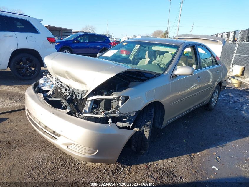 2003 Toyota Camry Xle/Se/Le VIN: 4T1BF32K034563100 Lot: 38204694