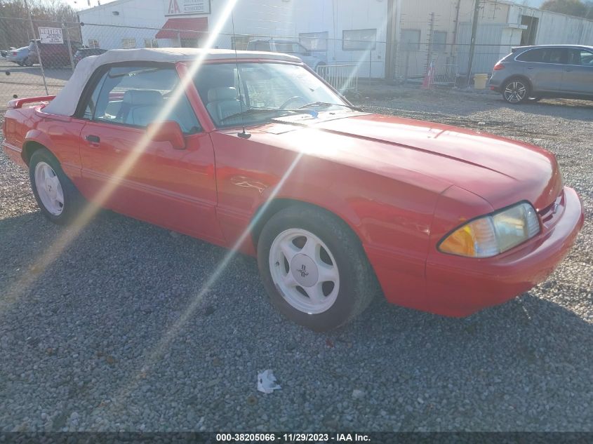 1992 Ford Mustang Lx VIN: 1FACP44E6NF162117 Lot: 40649426