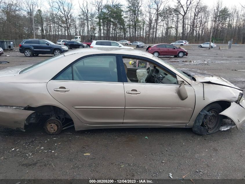 2004 Toyota Camry Le VIN: 4T1BE32KX4U826309 Lot: 38205200