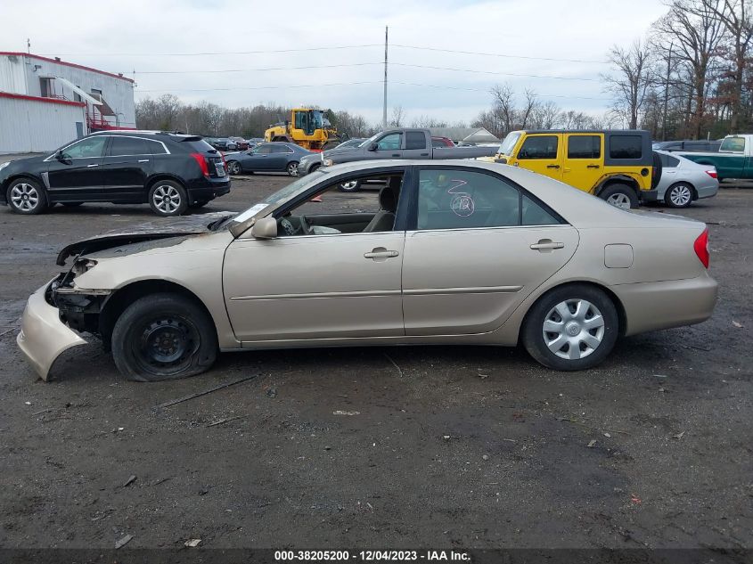 2004 Toyota Camry Le VIN: 4T1BE32KX4U826309 Lot: 38205200