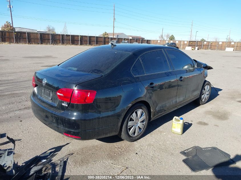 3VWD17AJ2EM261811 2014 Volkswagen Jetta 1.8T Se