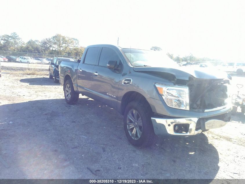 2017 Nissan Titan Sv VIN: 1N6AA1E61HN544636 Lot: 38205310