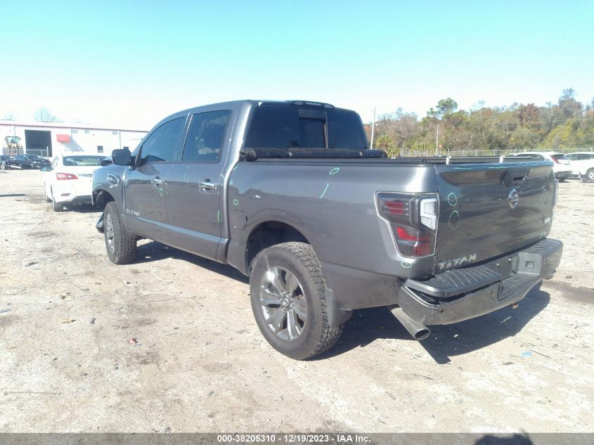 2017 Nissan Titan Sv VIN: 1N6AA1E61HN544636 Lot: 38205310