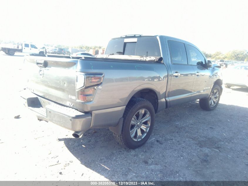 2017 Nissan Titan Sv VIN: 1N6AA1E61HN544636 Lot: 38205310