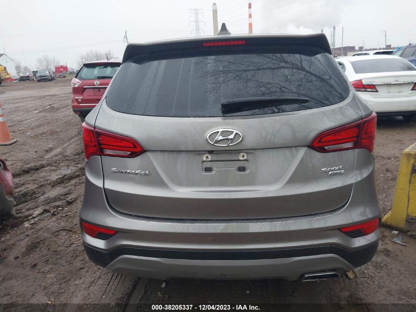 2017 Hyundai Santa Fe Sport 2.4L VIN: 5NMZTDLB9HH000755 Lot: 38205337