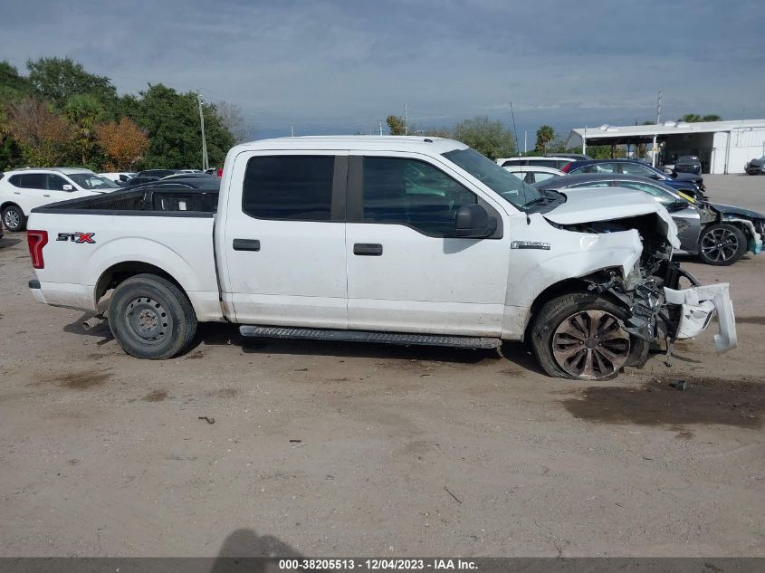 2017 Ford F-150 Xl VIN: 1FTEW1CF6HFA51201 Lot: 38205513