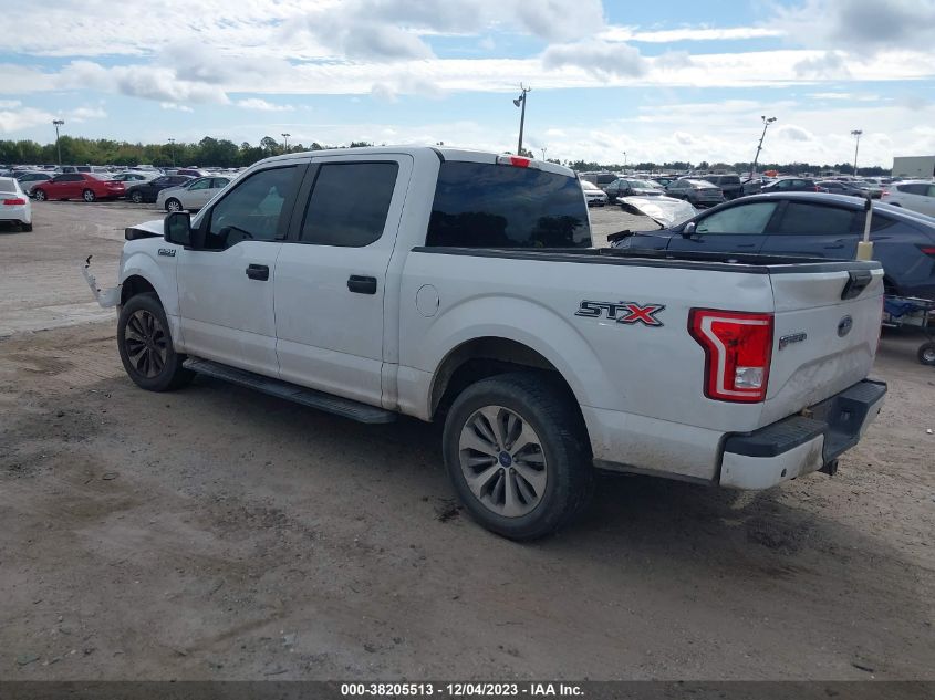 2017 Ford F-150 Xl VIN: 1FTEW1CF6HFA51201 Lot: 38205513