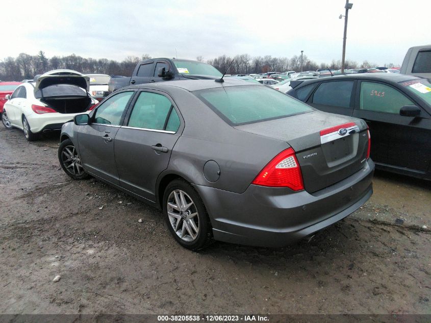 2012 Ford Fusion Sel VIN: 3FAHP0JG0CR154101 Lot: 38205538